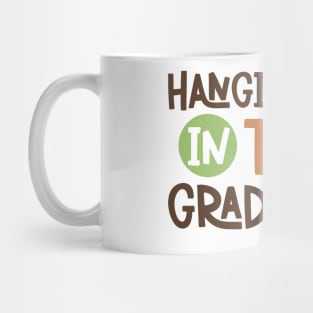 Hanging Out in Third Grade Back to School Student Kids Mug